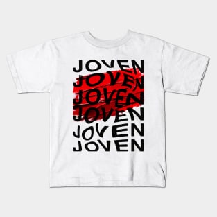 Joven Lipstick Smudge Kids T-Shirt